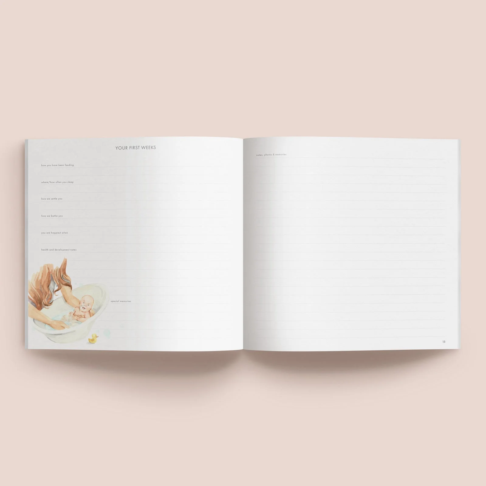 Your First Years - Baby Record Journal Book - Image 19