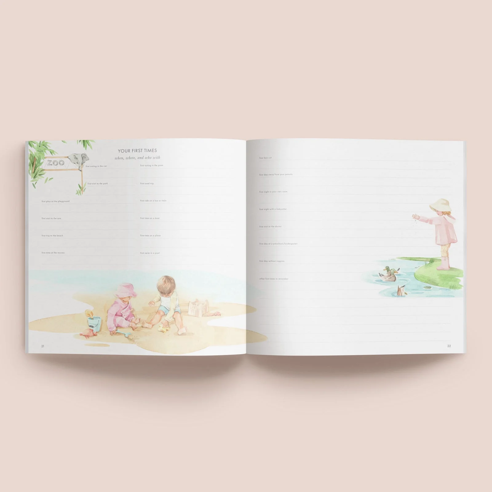 Your First Years - Baby Record Journal Book - Image 20