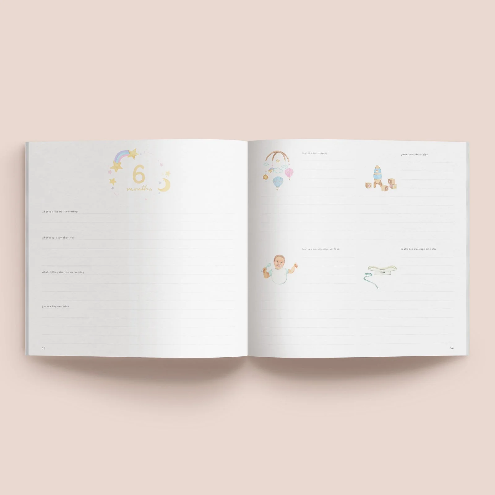Your First Years - Baby Record Journal Book - Image 23