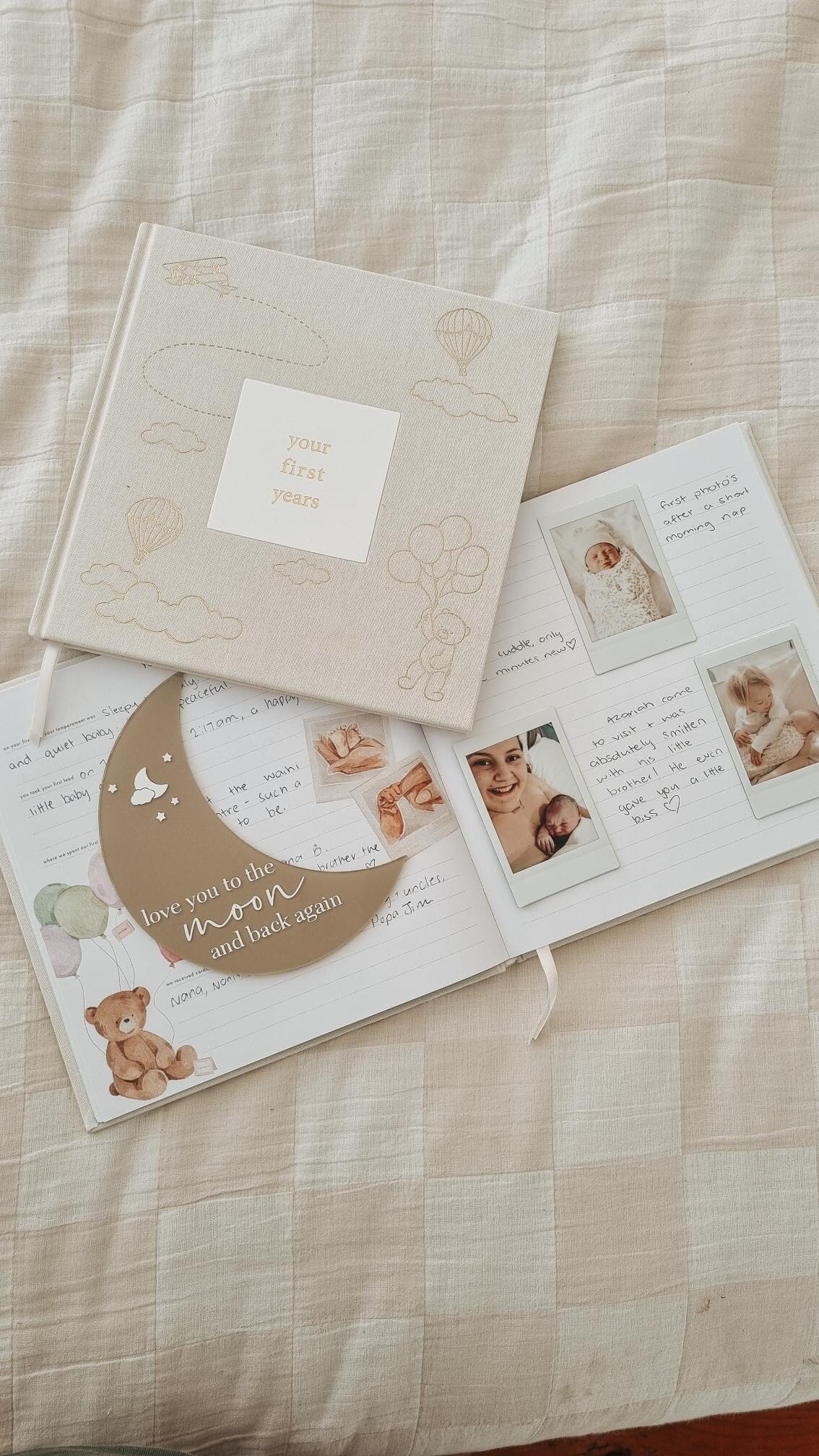 Your First Years - Baby Record Journal Book - Image 3