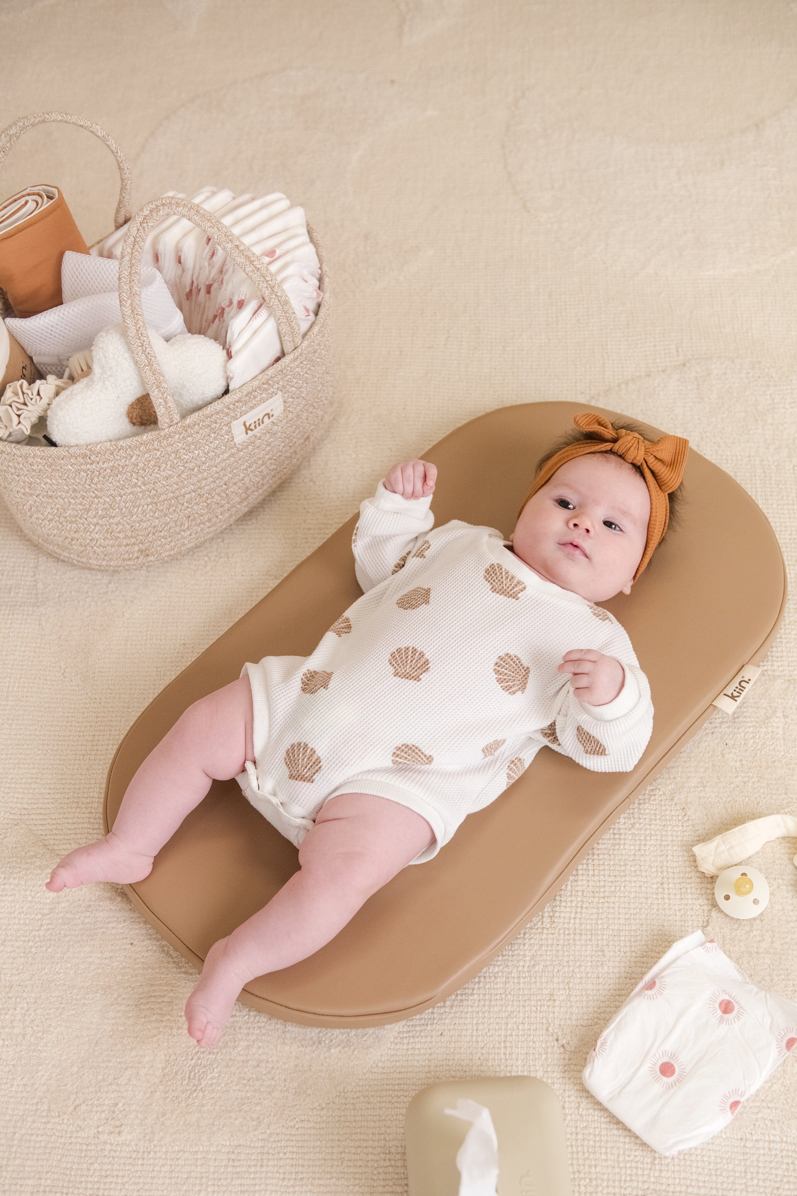 Cotton Rope Nappy Caddy Organiser - Image 10