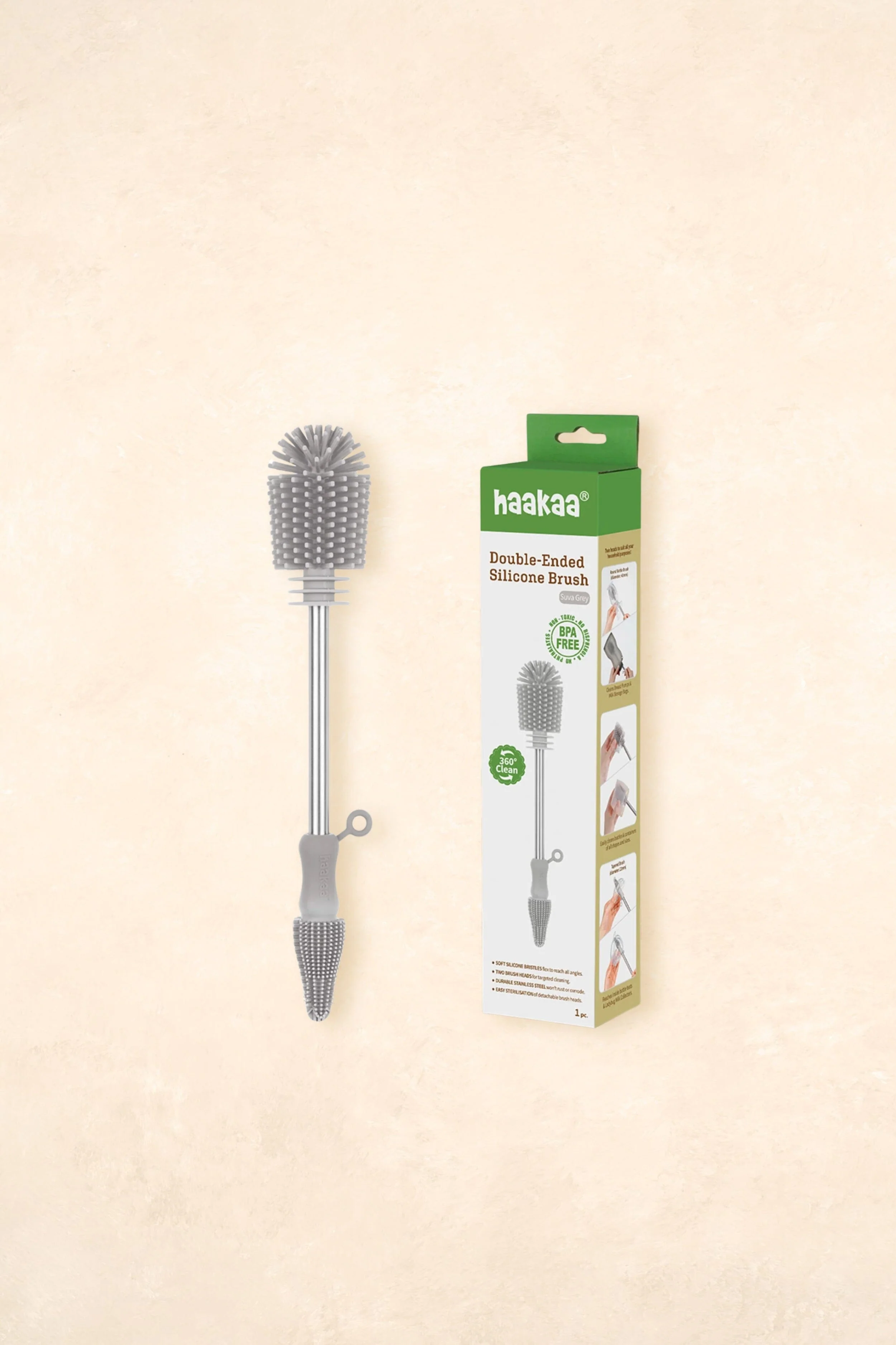 Double-Ended Silicone Brush