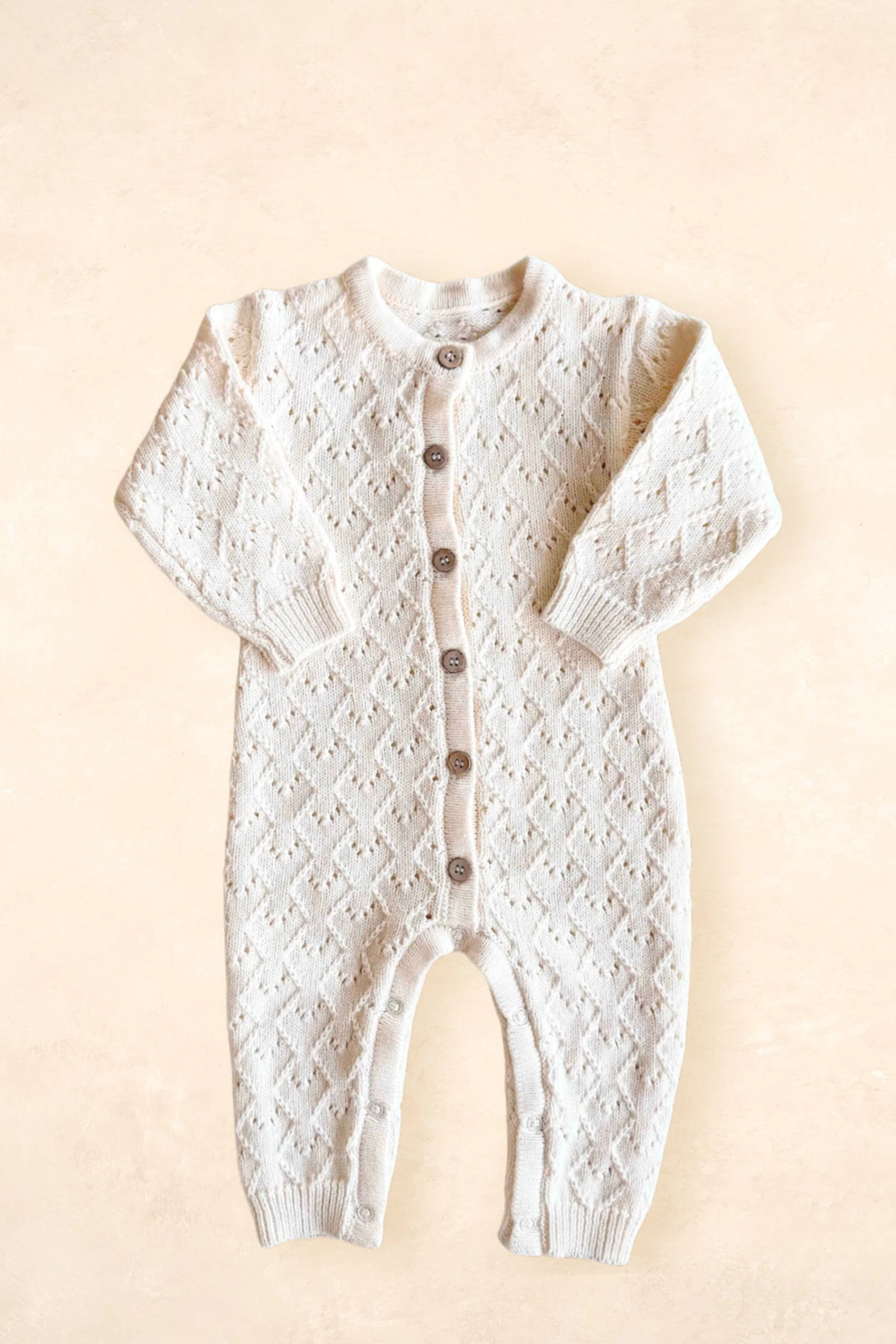 Mila Pointelle Full Romper
