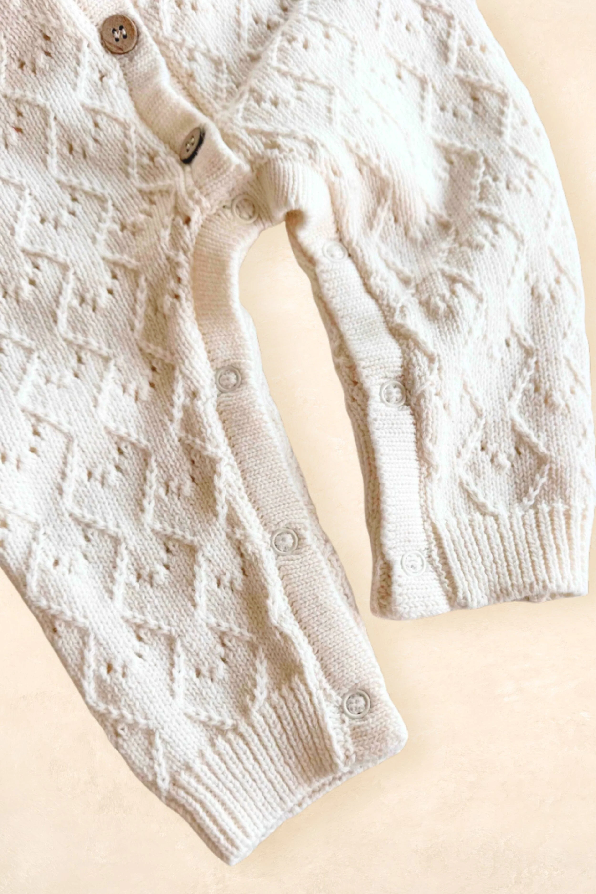 Mila Pointelle Full Romper - Image 4