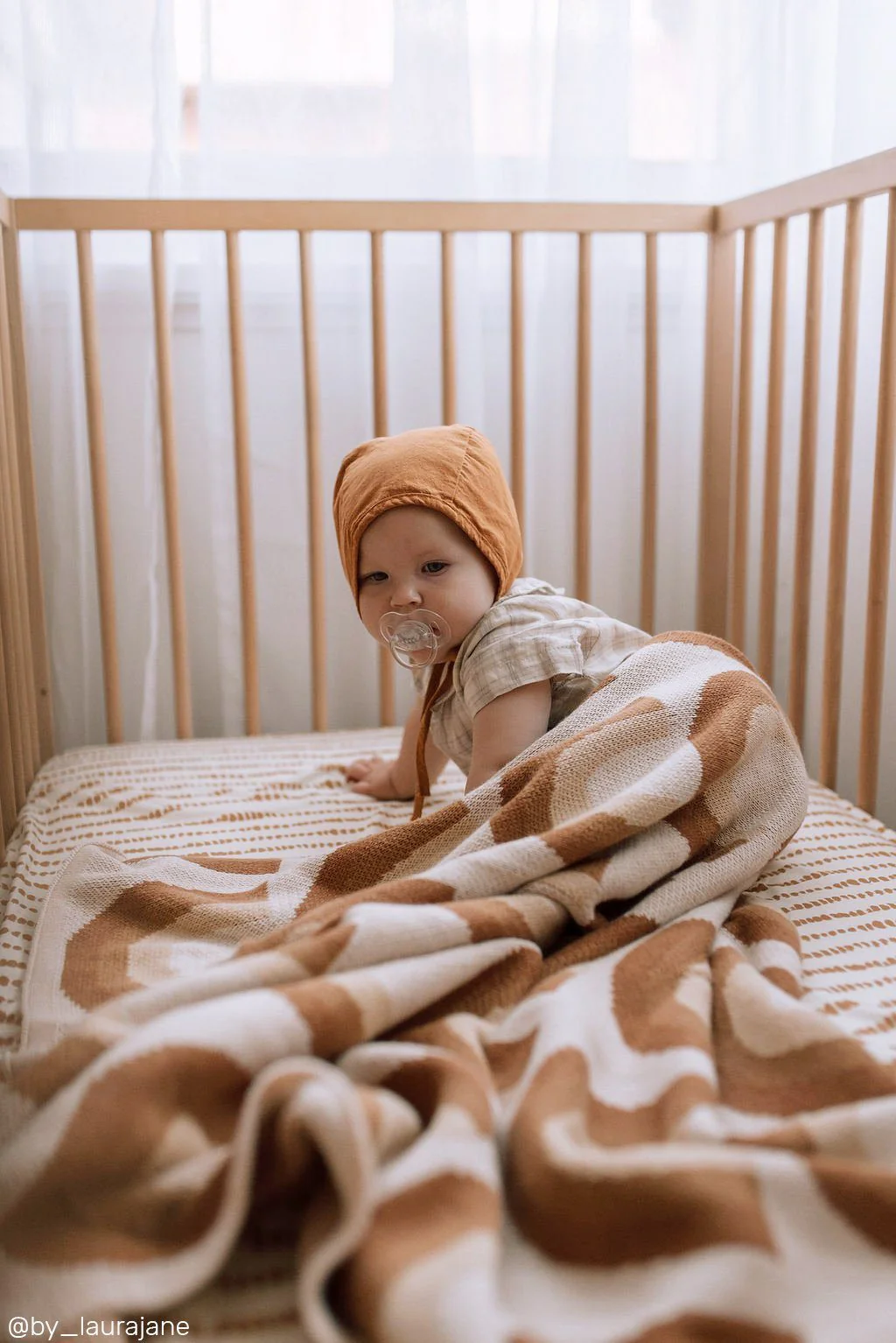 Organic Cotton Knitted Blanket - Image 14