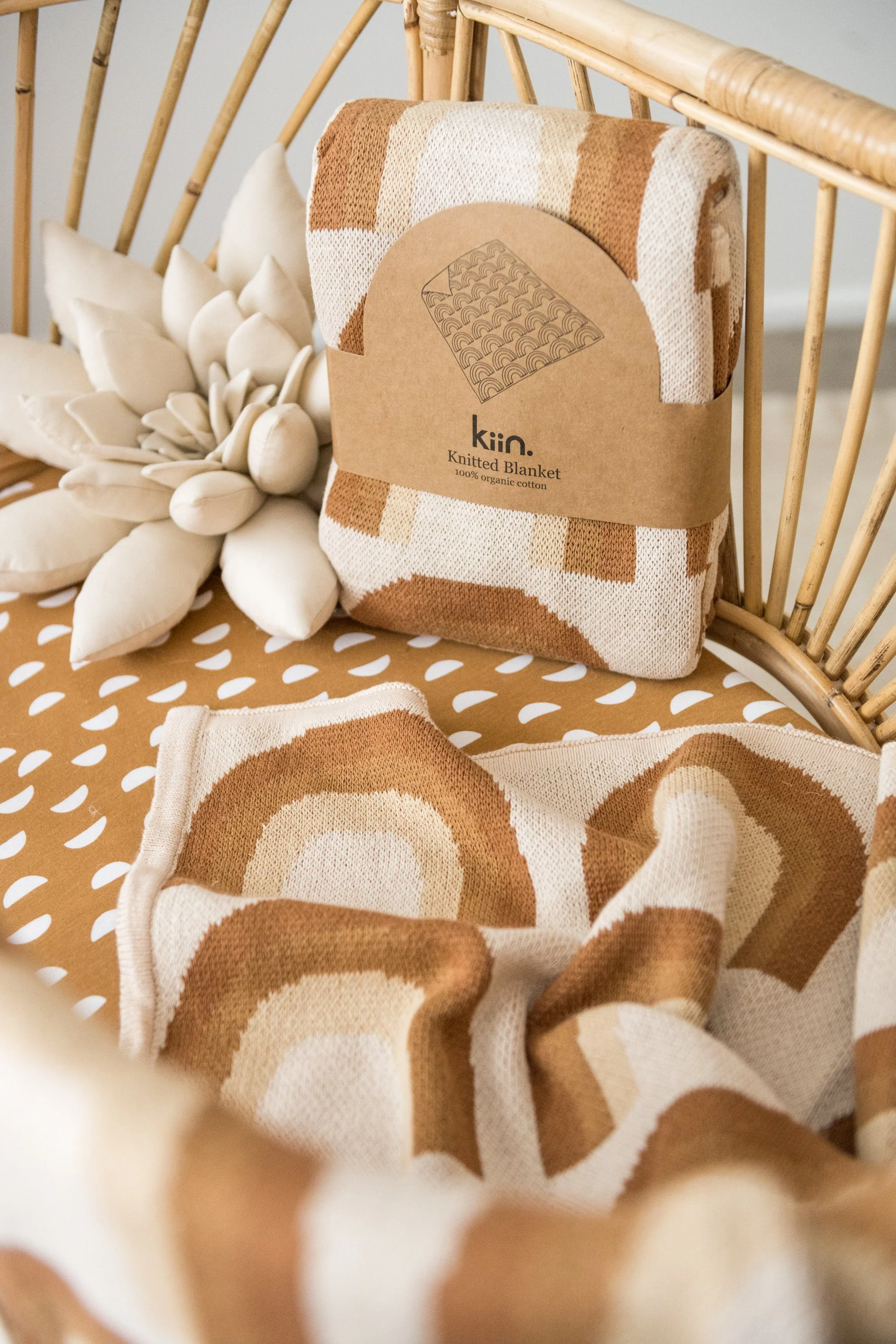 Organic Cotton Knitted Blanket - Image 15