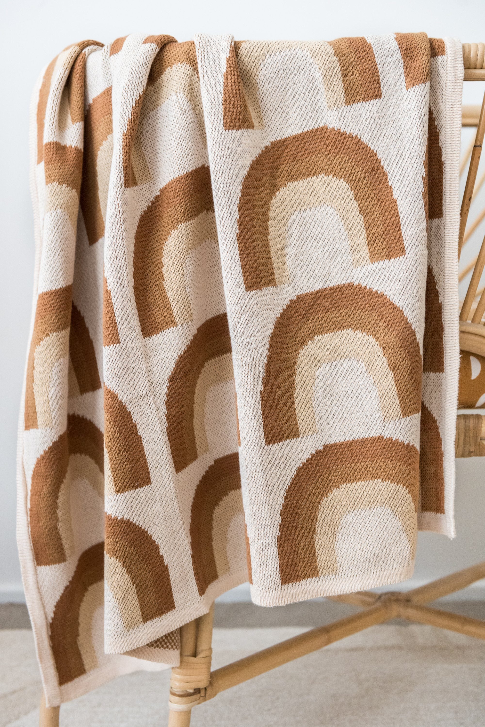 Organic Cotton Knitted Blanket - Image 3