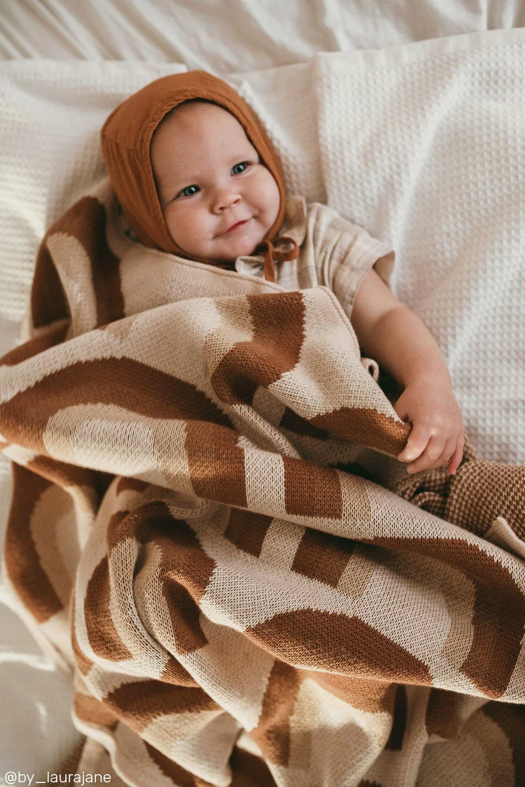 Organic Cotton Knitted Blanket - Image 6