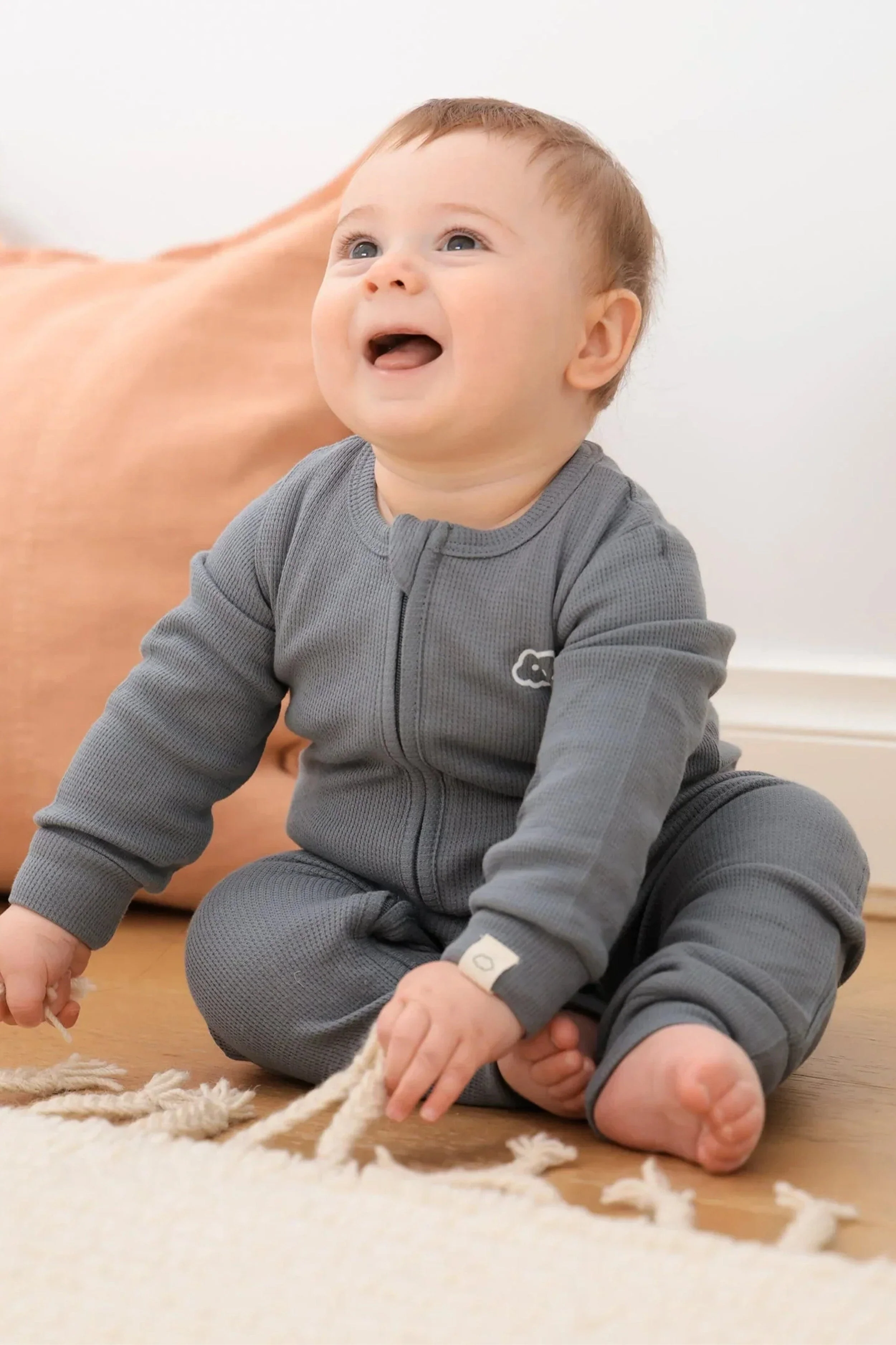 Organic Cotton Waffle Growsuit - Image 10