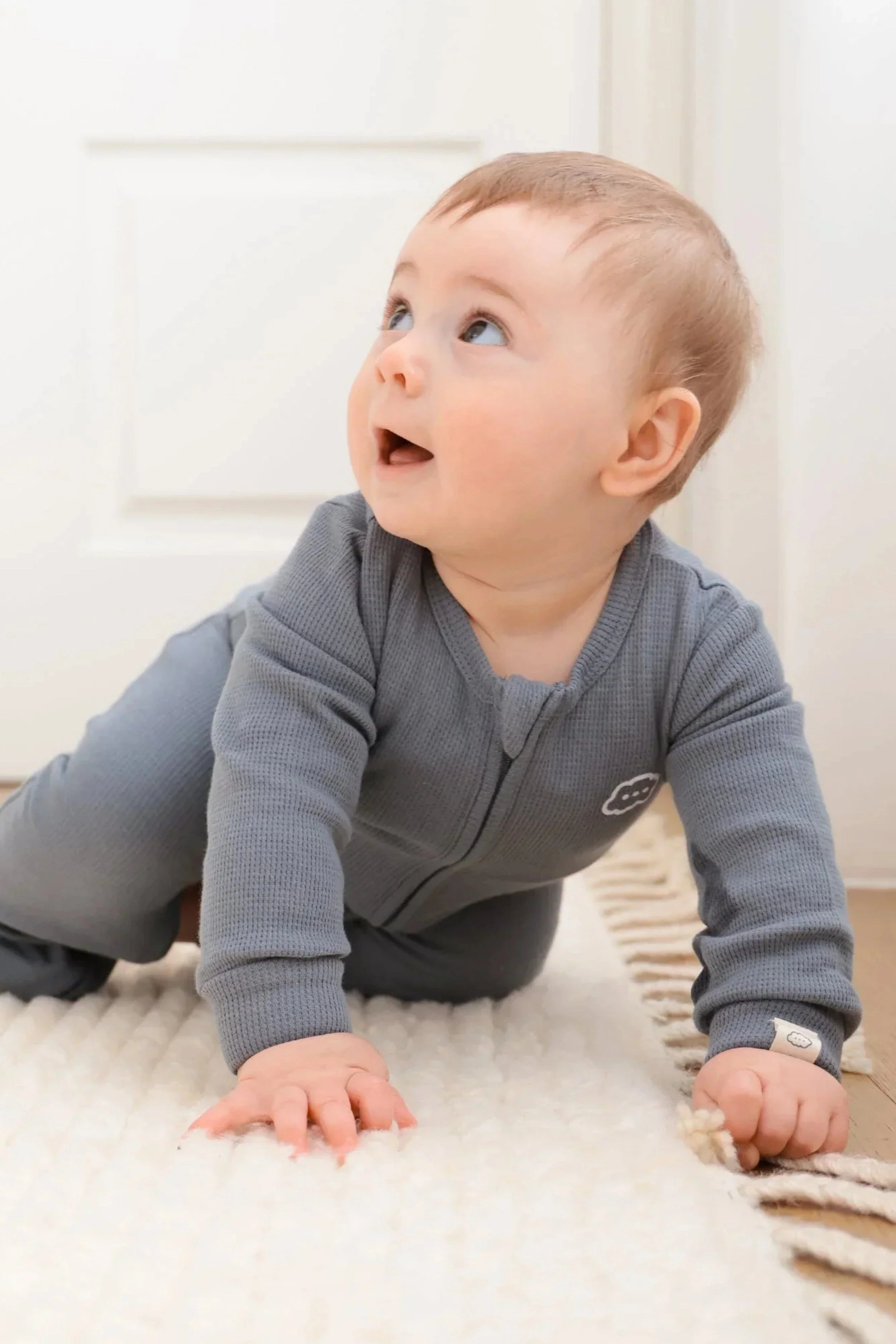 Organic Cotton Waffle Growsuit - Image 12