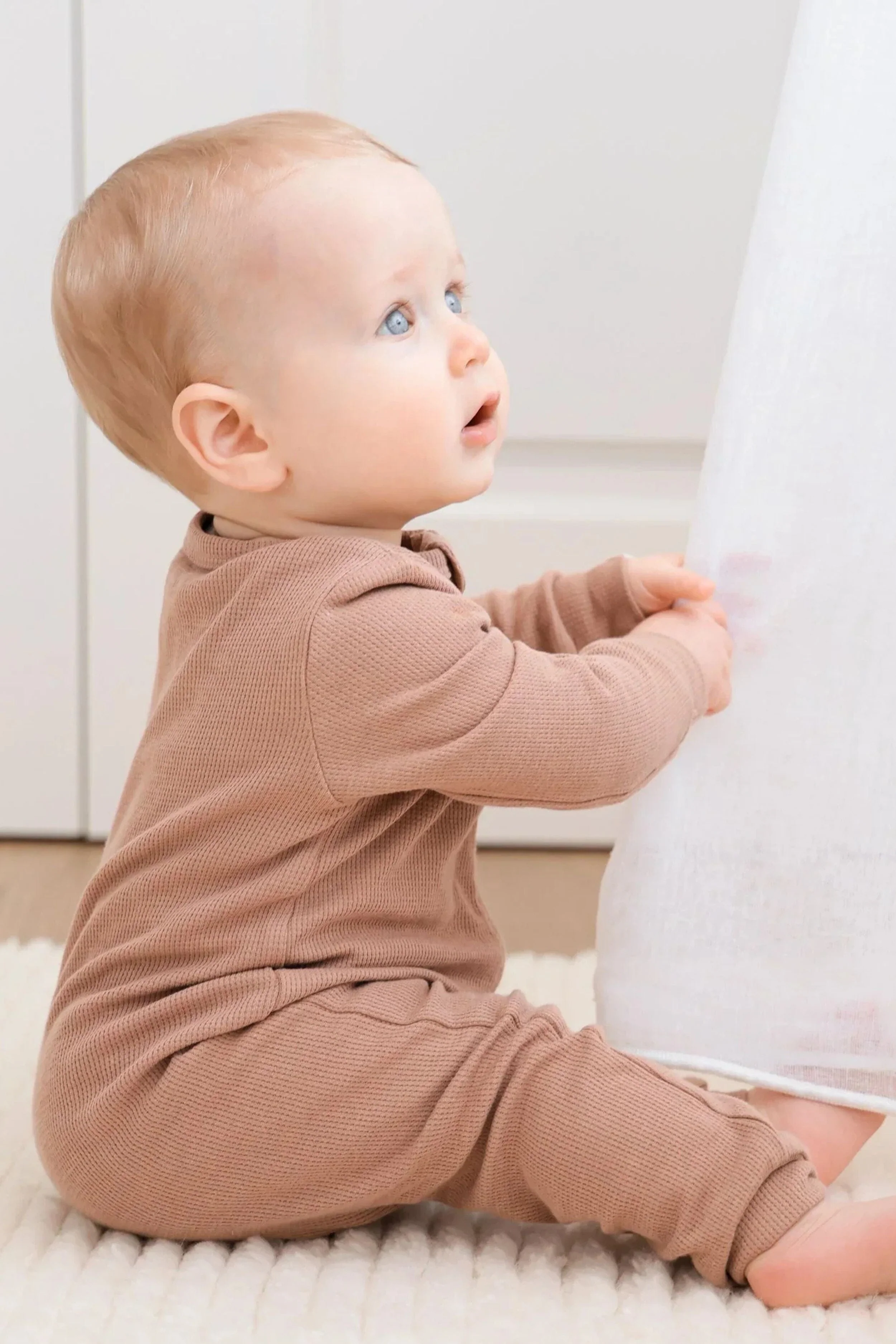 Organic Cotton Waffle Growsuit - Image 4