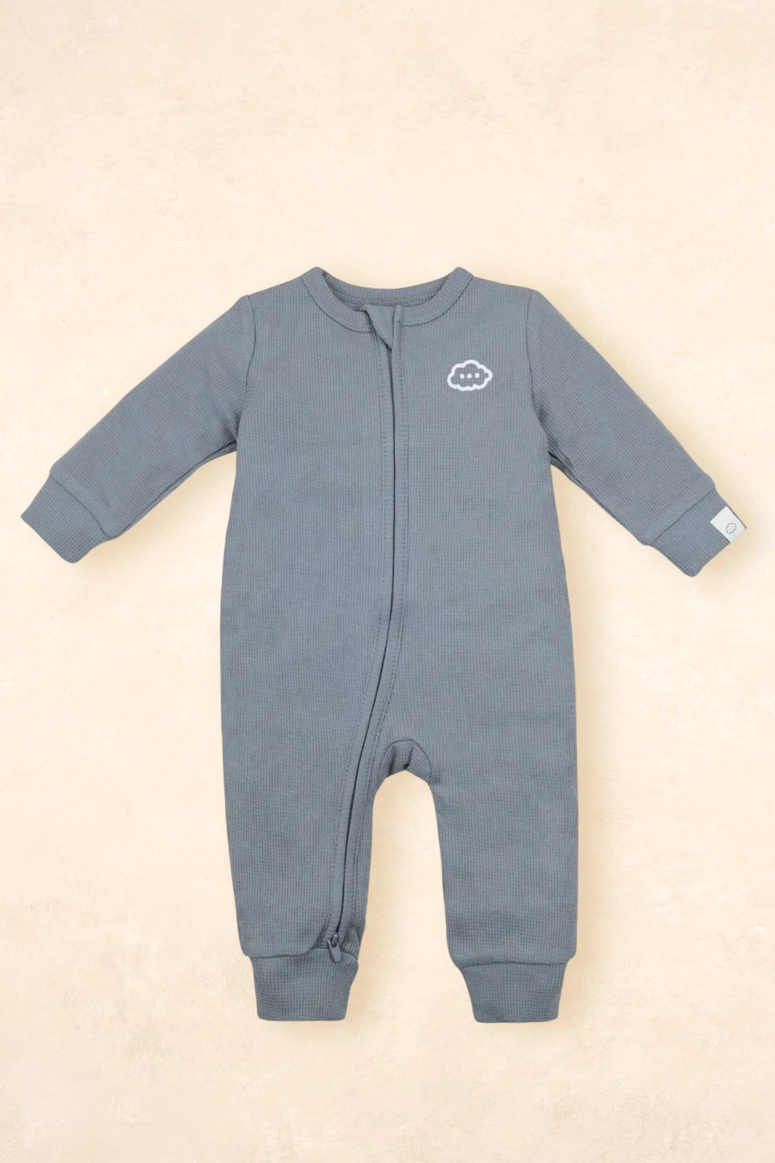 Organic Cotton Waffle Growsuit - Image 9