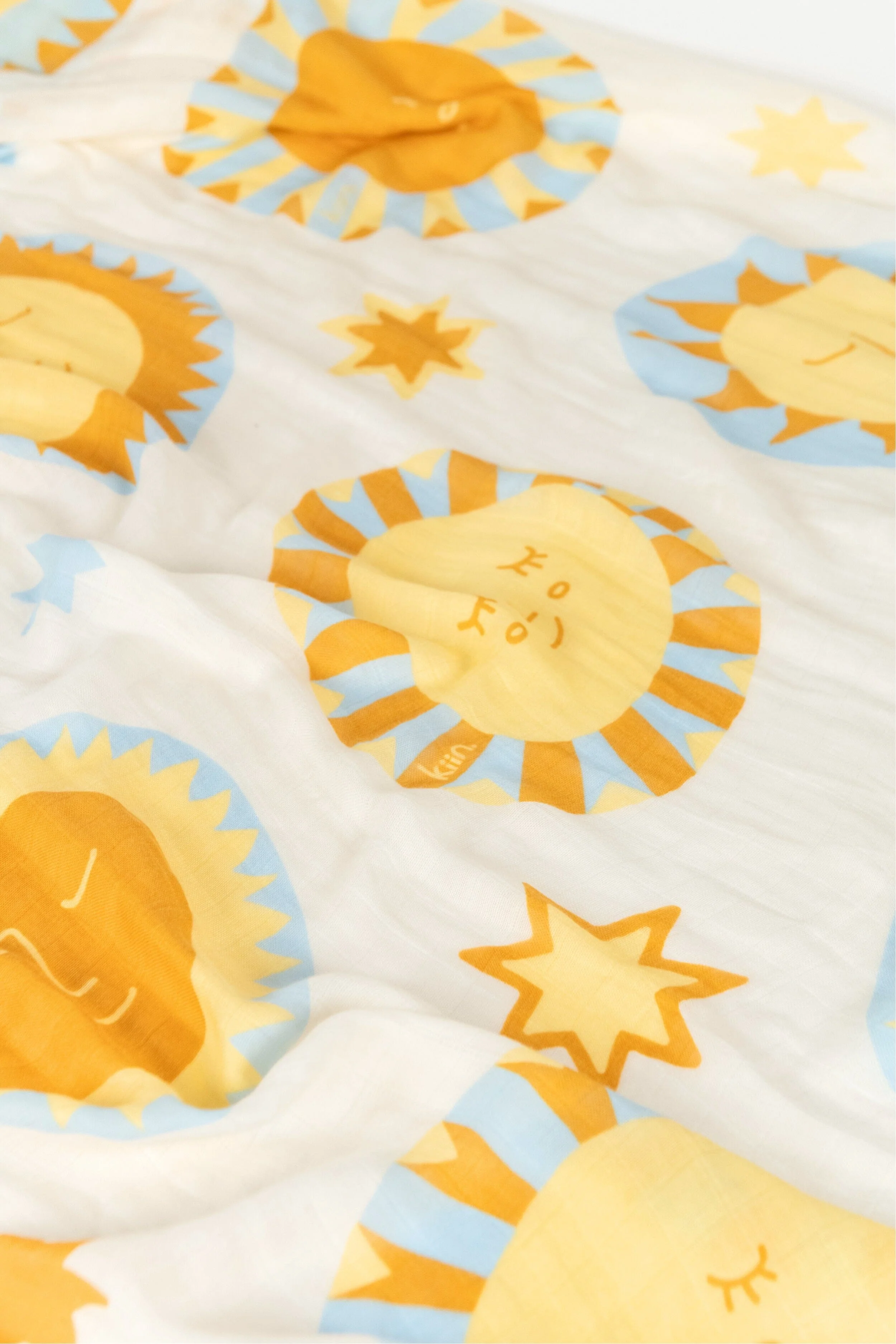 Organic Muslin Swaddle - Sunny Day (Limited Edition) - Image 11