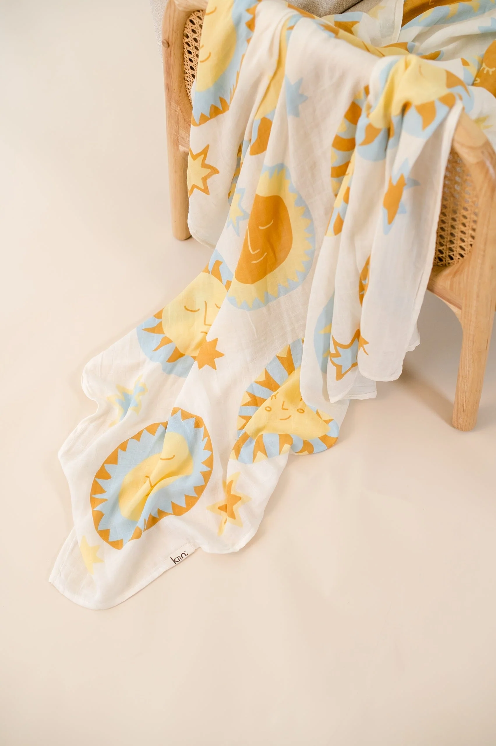 Organic Muslin Swaddle - Sunny Day (Limited Edition) - Image 13
