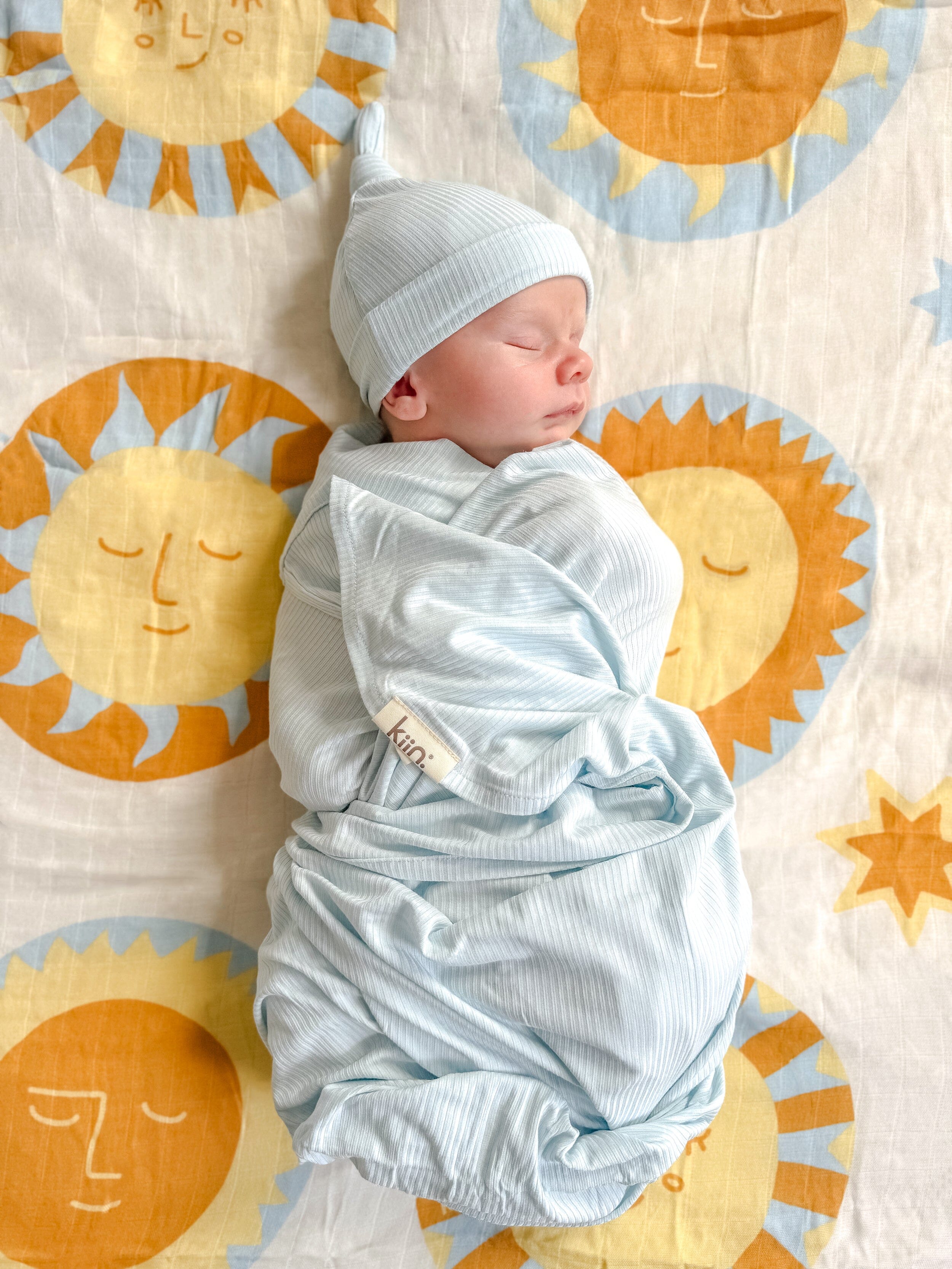 Organic Muslin Swaddle - Sunny Day (Limited Edition) - Image 14