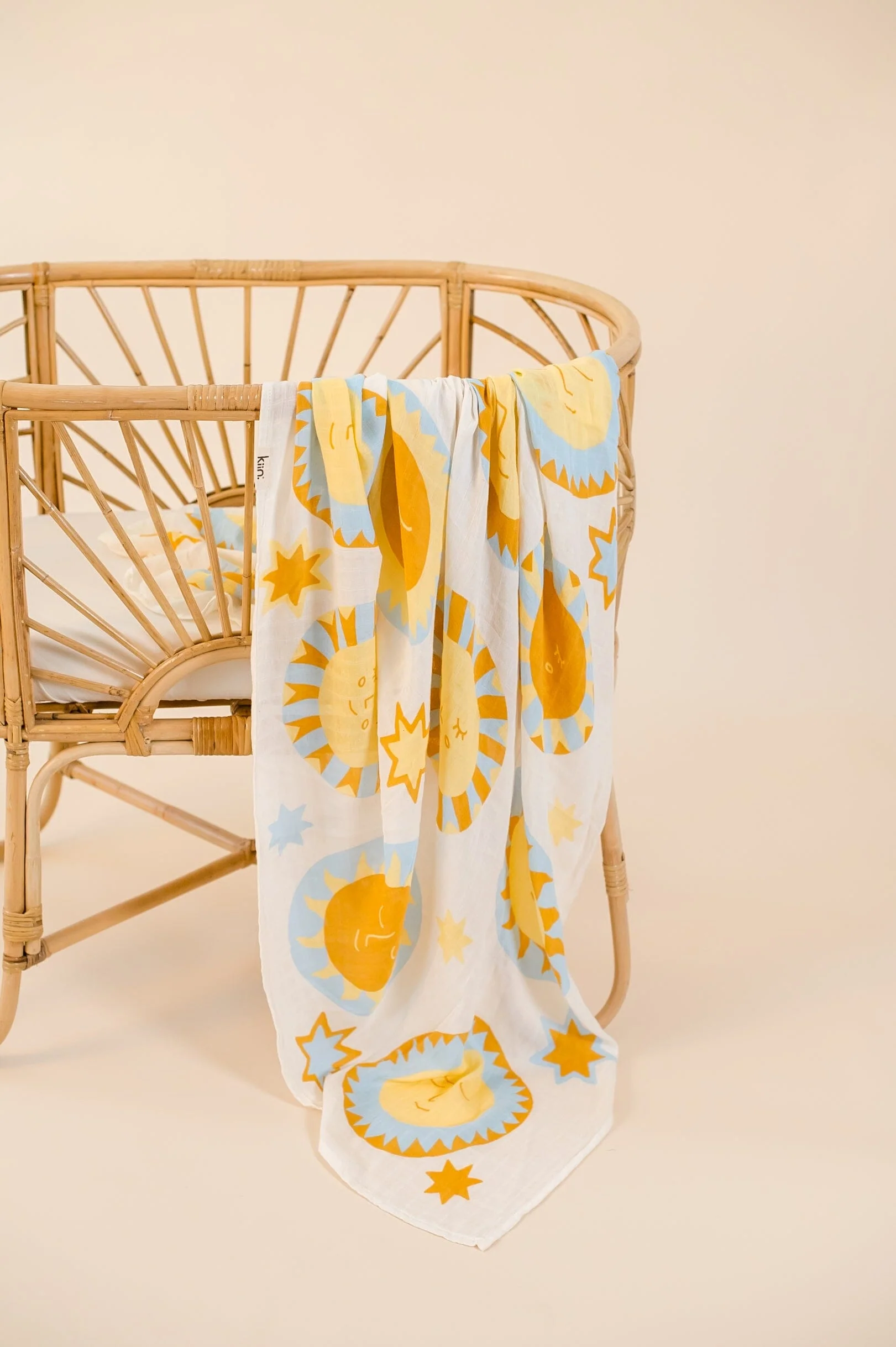 Organic Muslin Swaddle - Sunny Day (Limited Edition) - Image 15