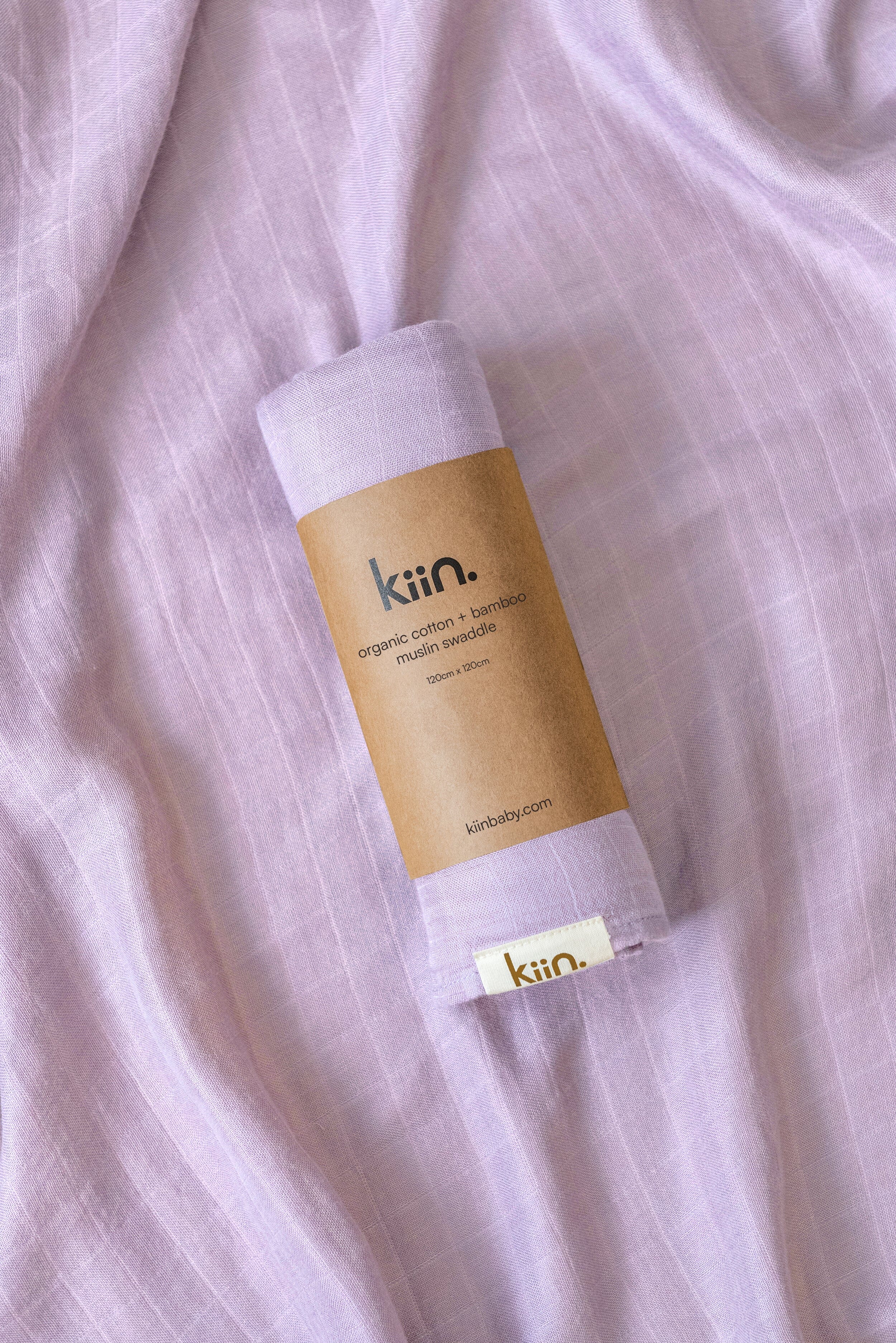 Organic Muslin Swaddle - Image 4