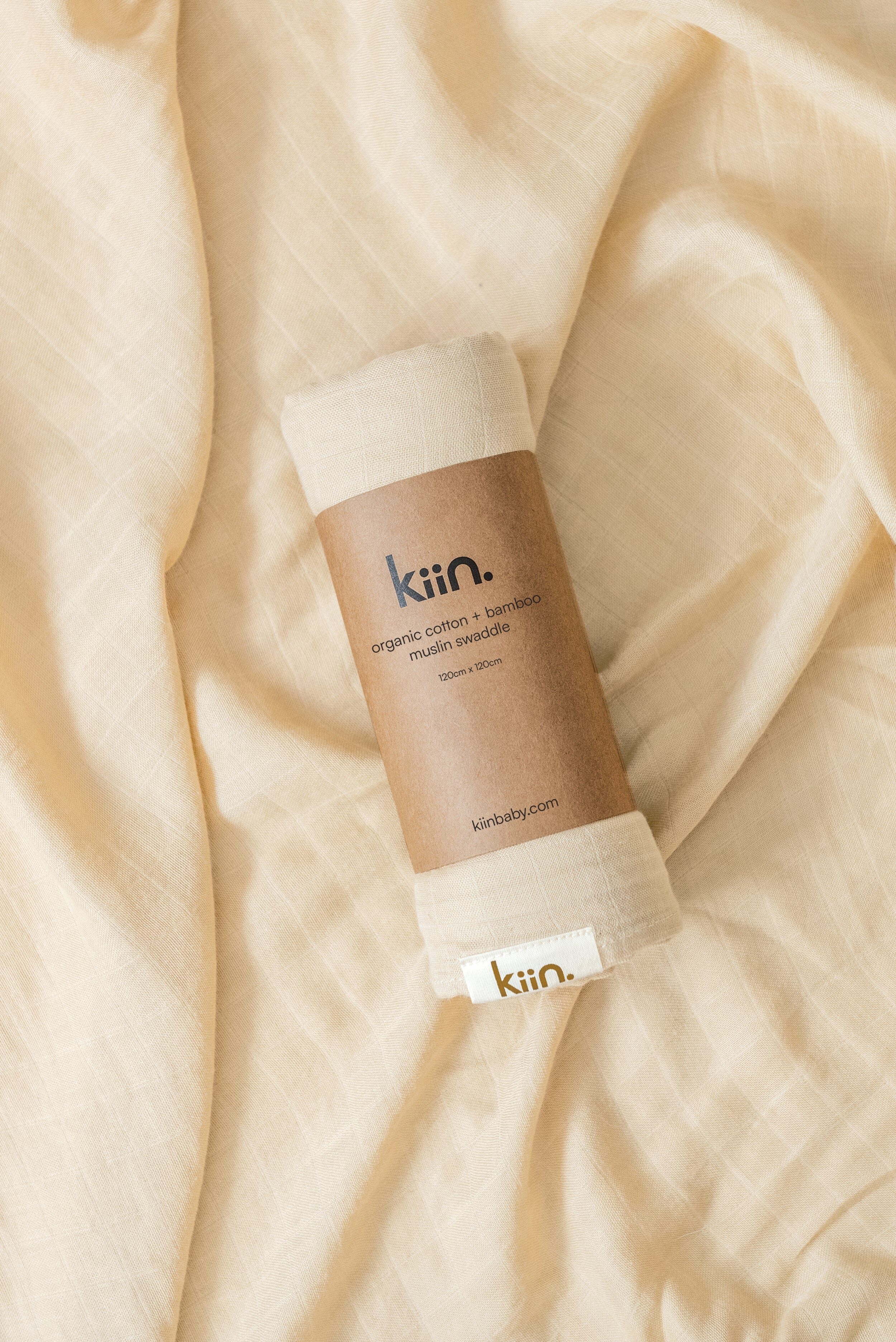 Organic Muslin Swaddle - Image 8