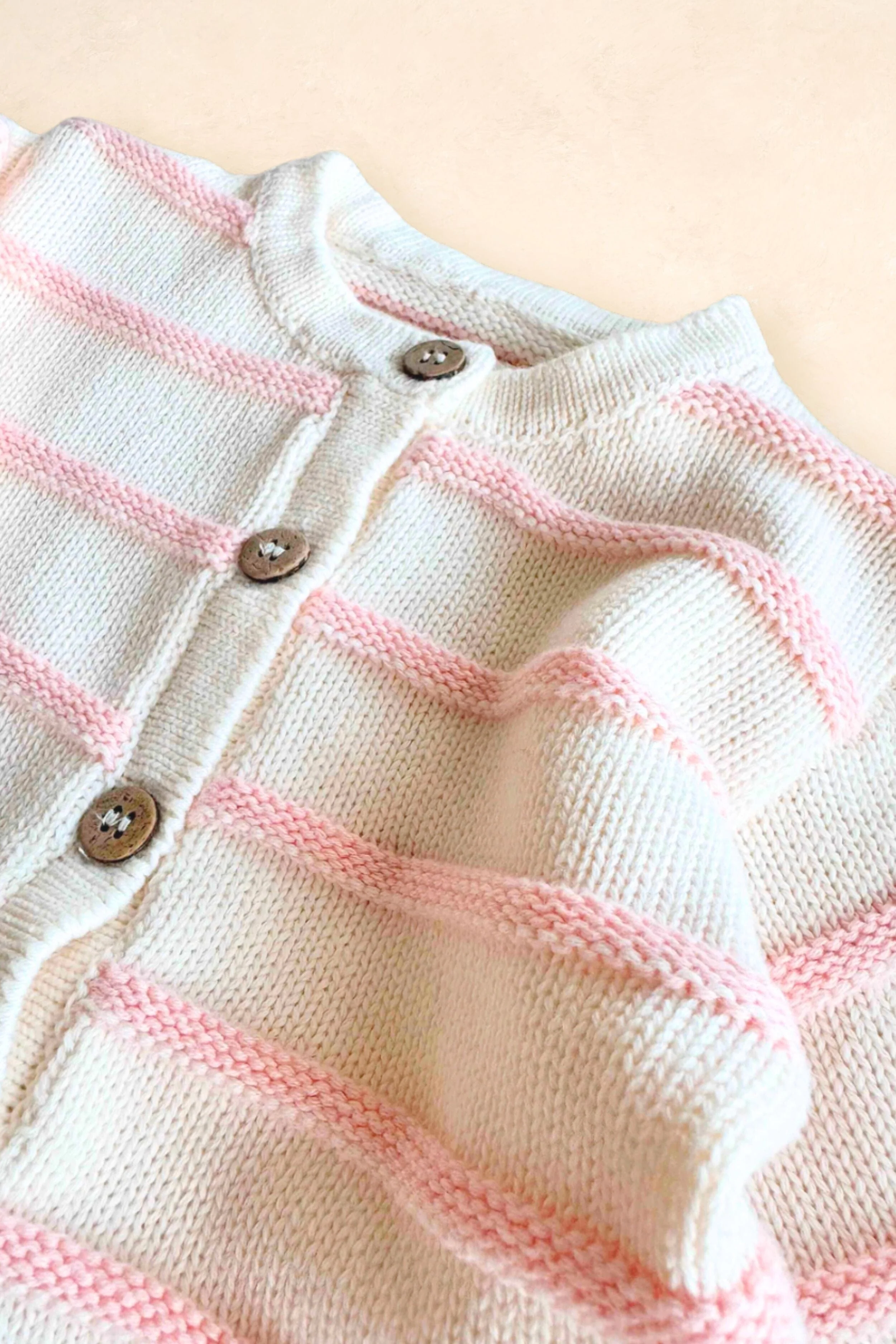 Raised Stripe Full Romper - Image 6