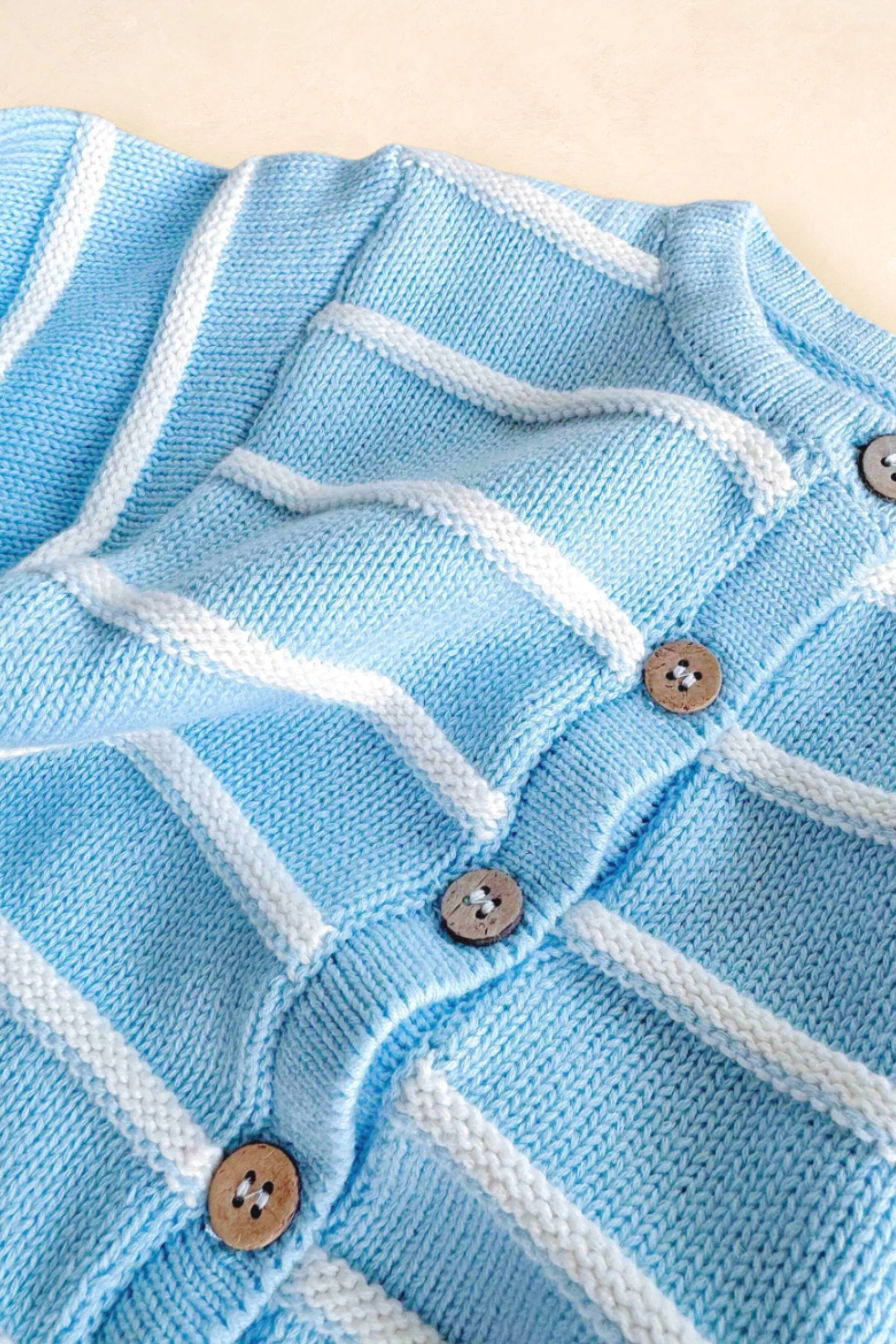 Raised Stripe Full Romper - Image 9