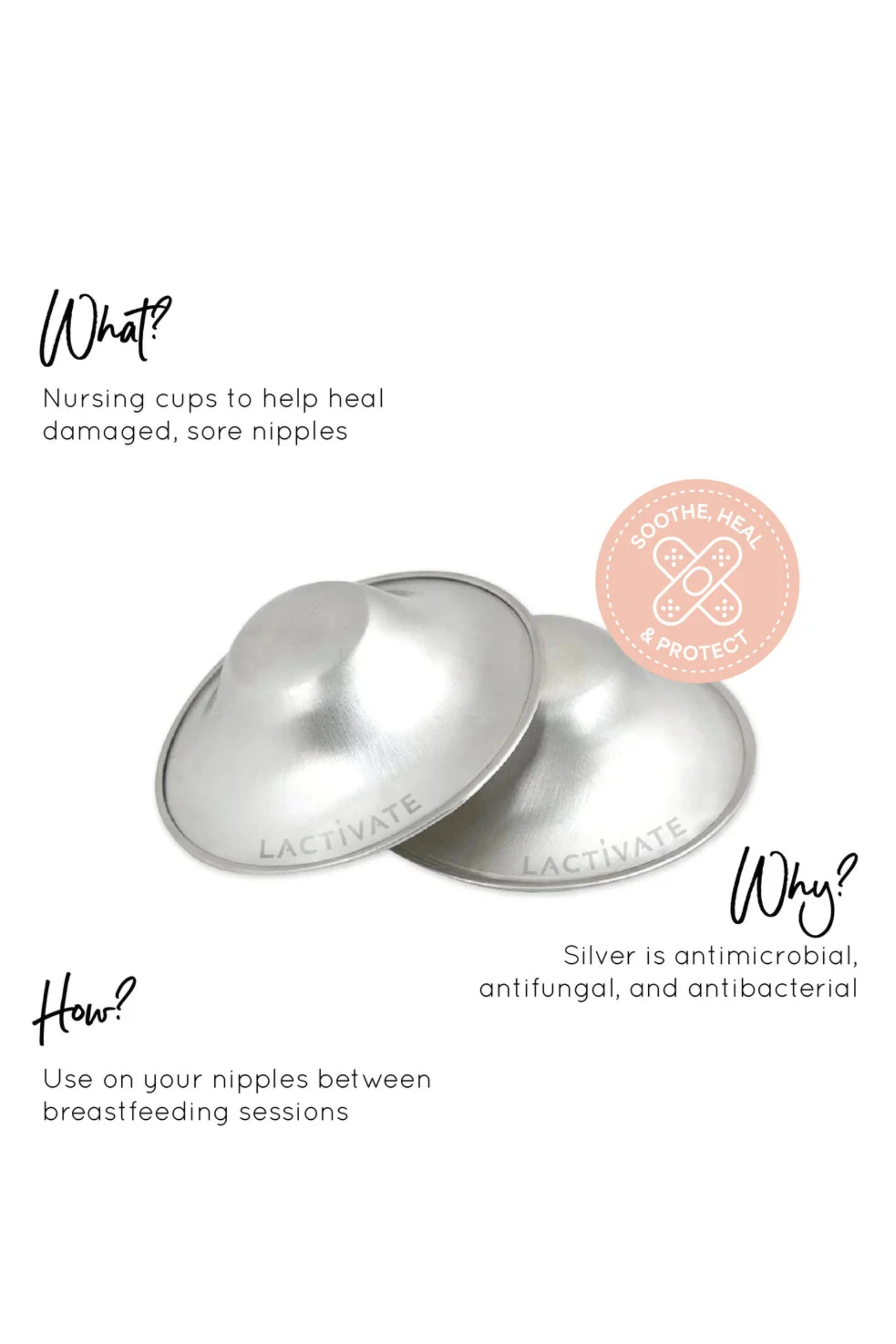 Silver Nursing Cups - Image 3
