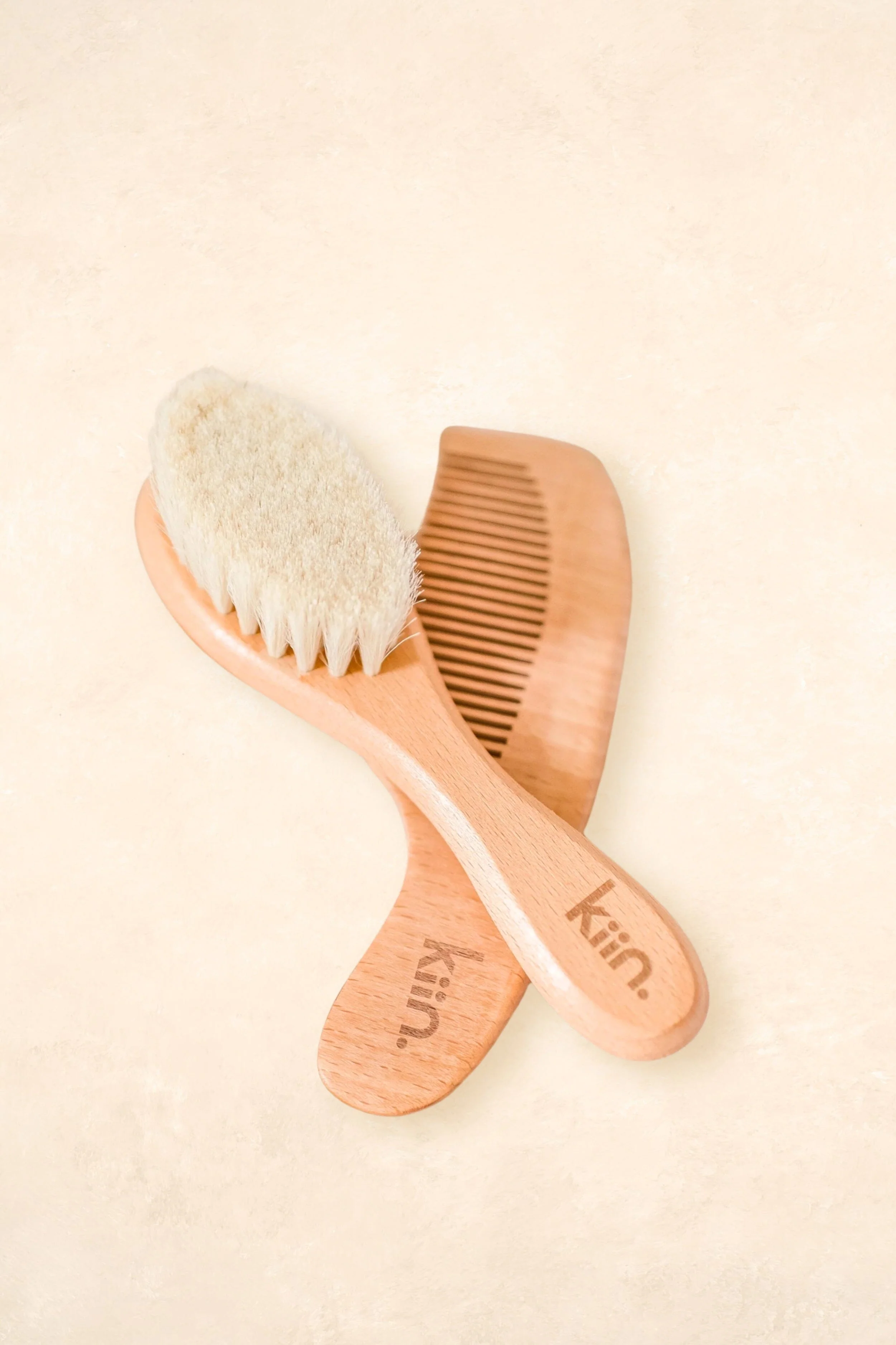 Wooden Baby Brush + Comb Set - Image 9